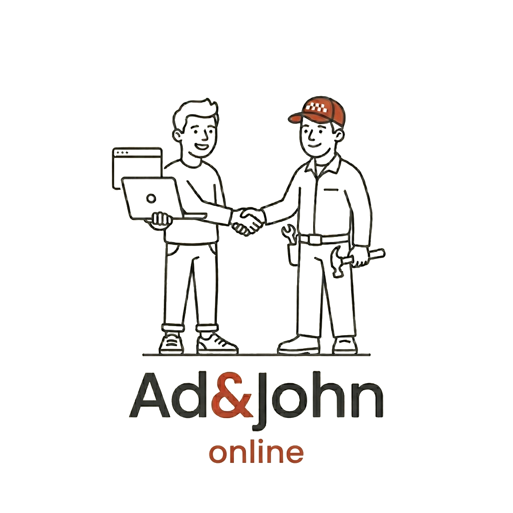 ad&john — wij bouwen websites voor vakmensen